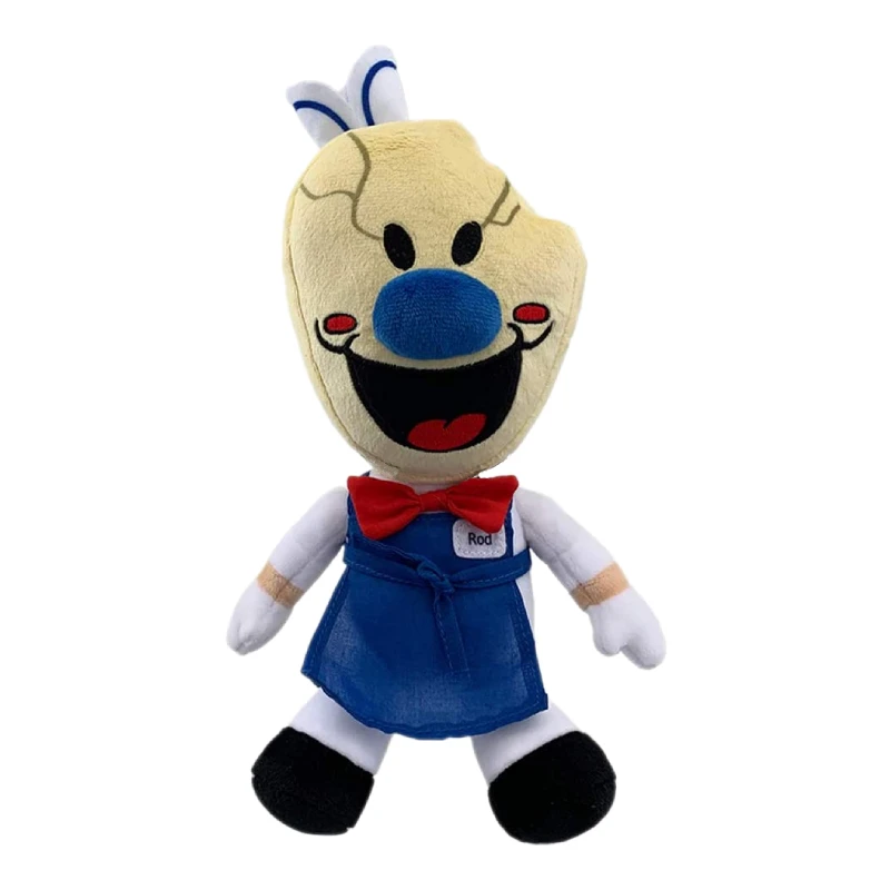 New 20cm Game Ice Scream Rod Plush Toy Cartoon Horror Figure Dolls Stuffed  Soft Toys for Kids Funny Halloween Christmas Gifts